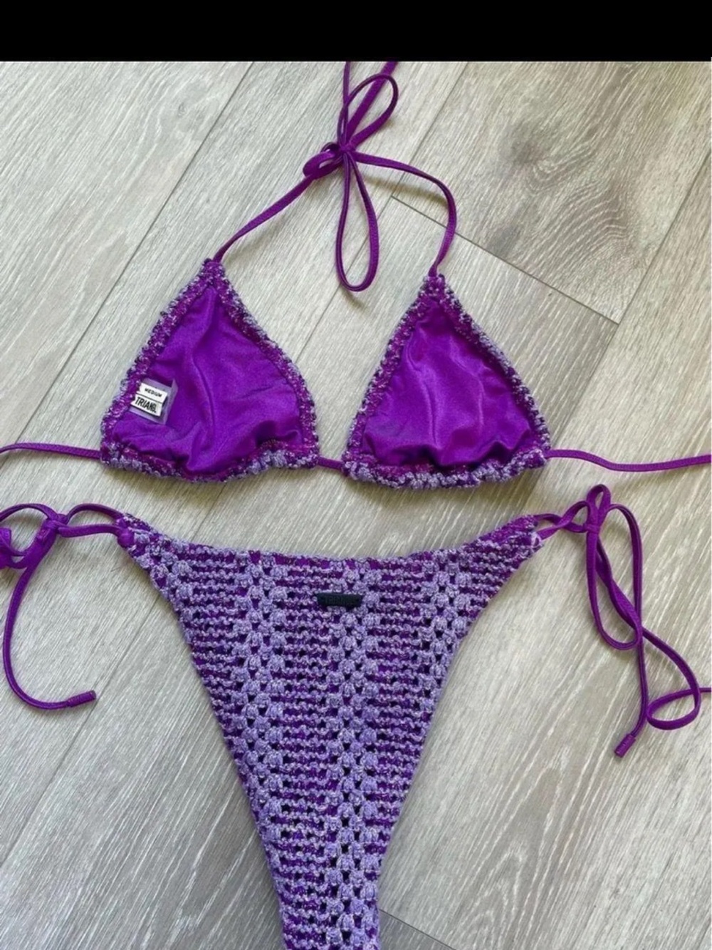 Triangl swim suit bikini set - Picture 4 of 6